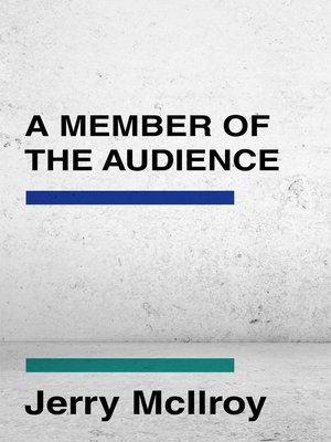 cover image of A Member of the Audience.